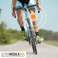 Ból kolana podczas jazdy na rowerze
